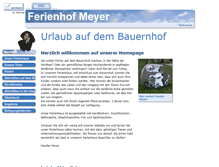 Tablet Screenshot of ferienhof-meyer-oppeln.de